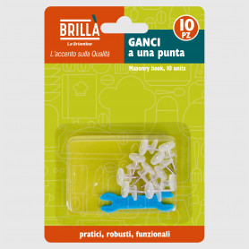 10 Ganci a Muro  per Quadri